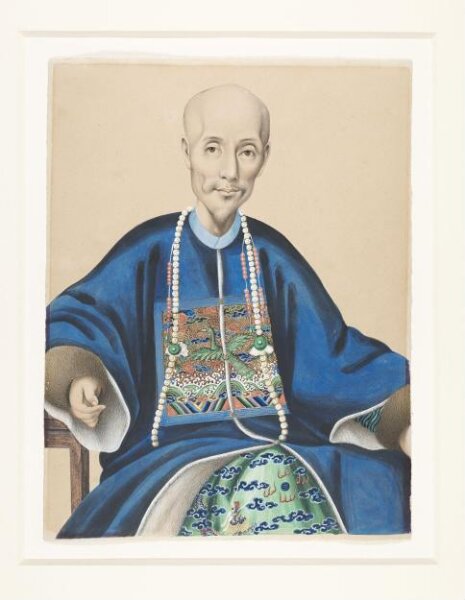 Unknown, Portrait of Wu Bingjian (Howqua)