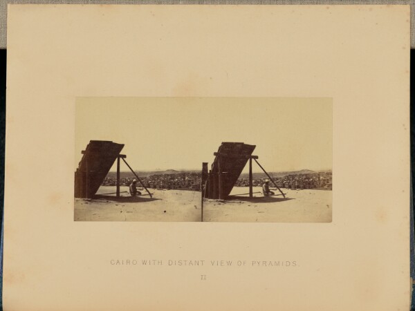 Francis Frith, Cairo with Distant View of Pyramids