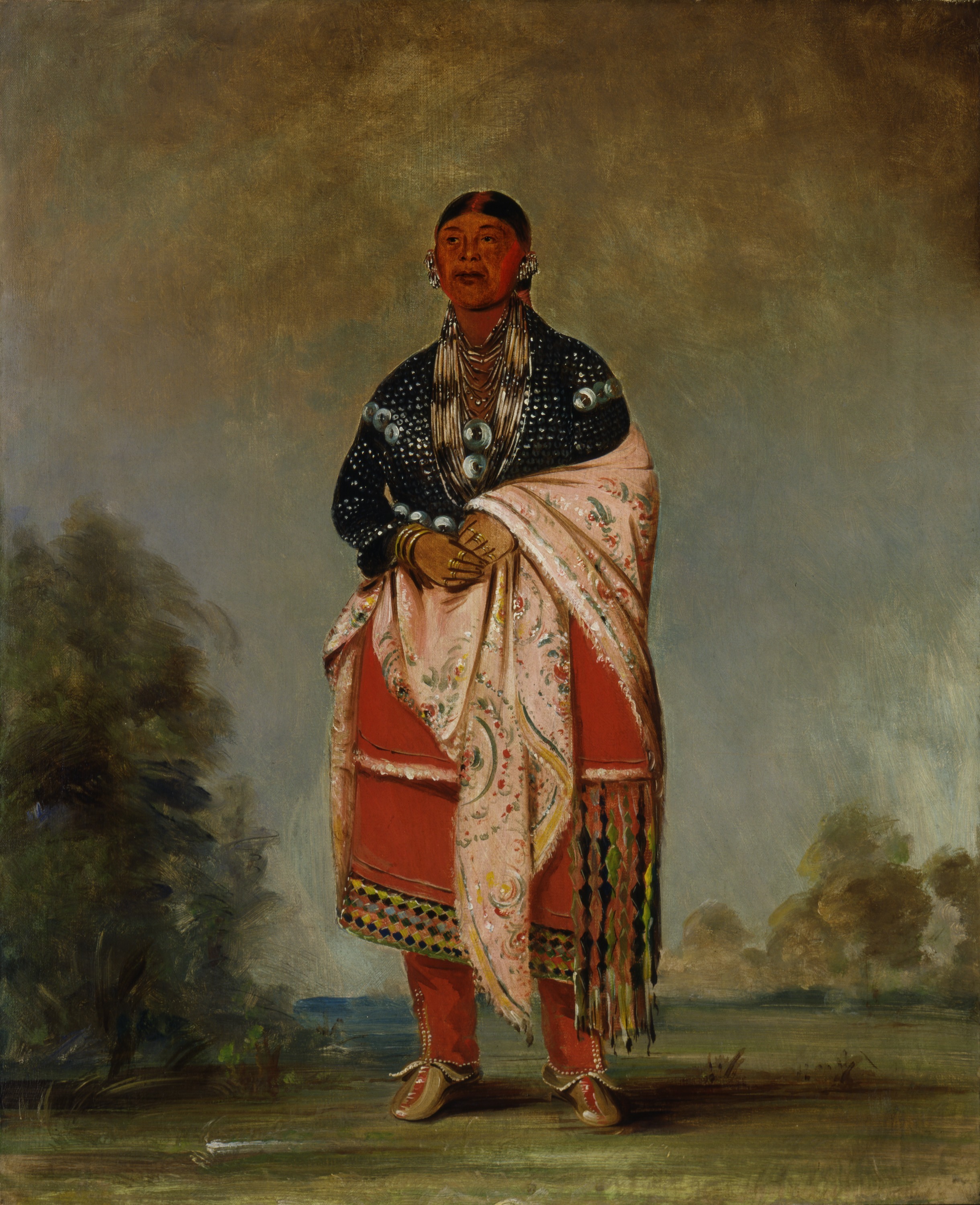 George Catlin, Wife of Kee-o-kúk