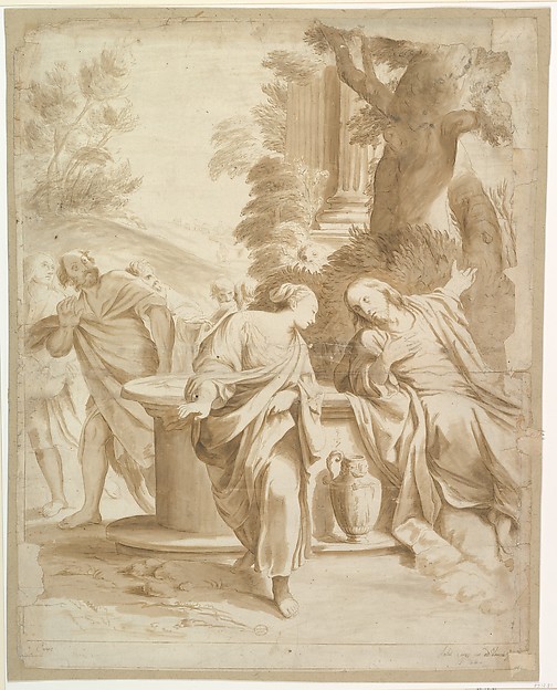 Annibale Carracci, Christ and the Woman of Samaria
