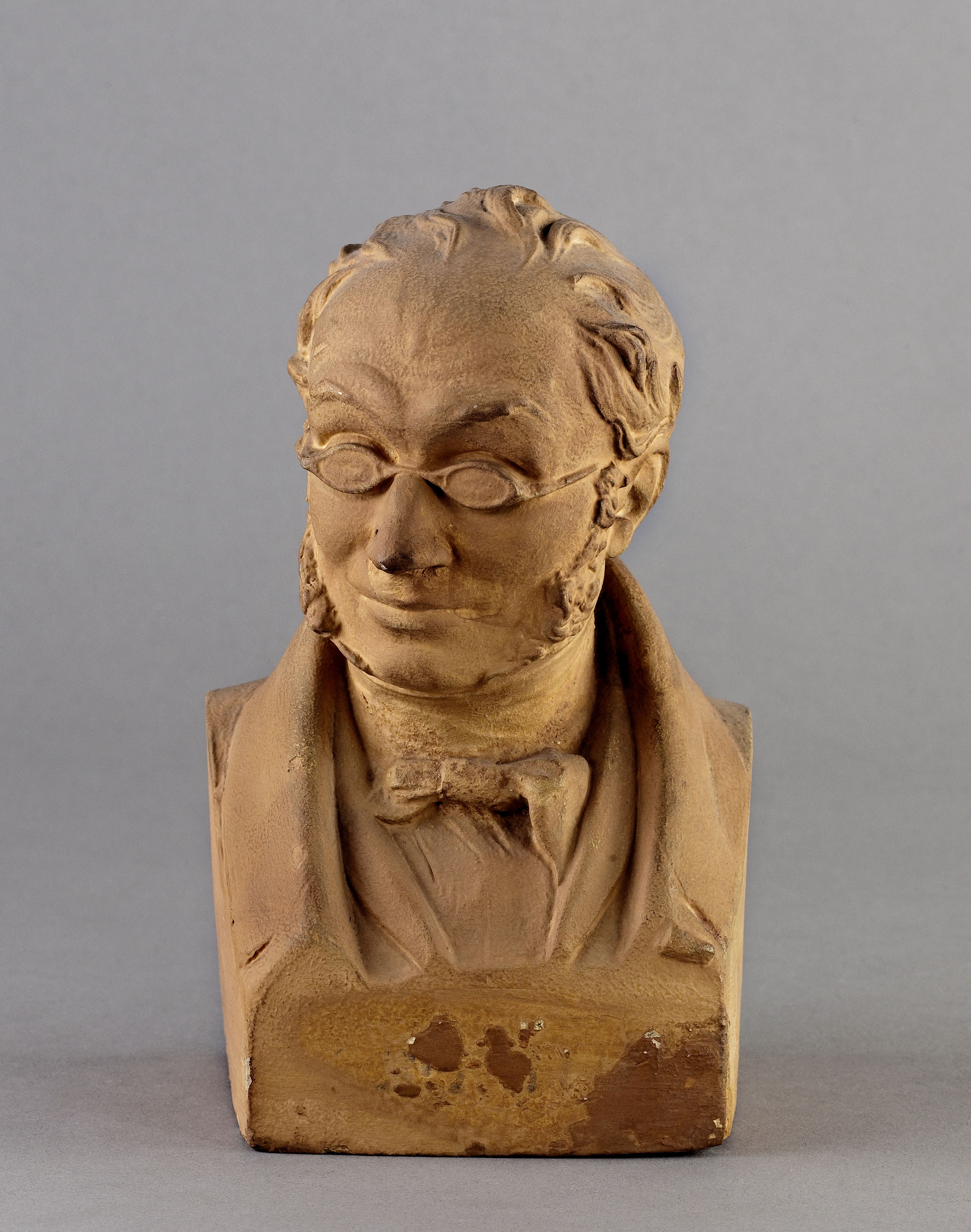 Jean Pierre Dantan, Portrait sérieux de François-Louis Crosnier (1800-1869), administrateur général de l'Opéra, directeur du Théâtre de la Porte Saint-Martin et de l'Opéra Comique