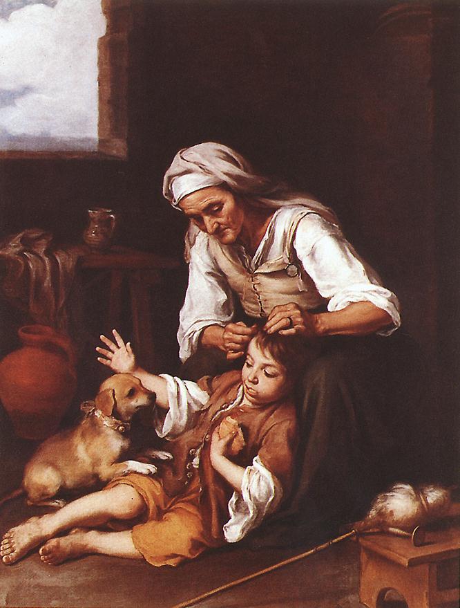 Bartolomé Esteban Murillo, Häusliche Toilette