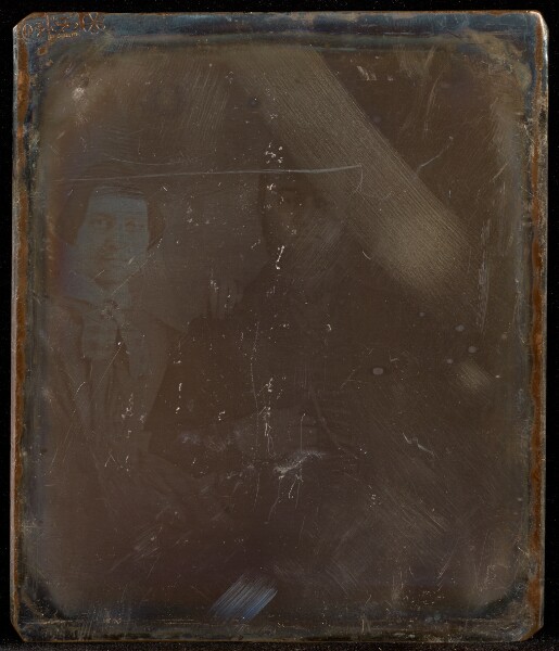 Unknown, [Portrait of a Seated Couple]