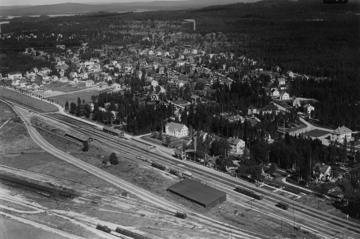 Aero Matriel AB, Hällefors, community, railway