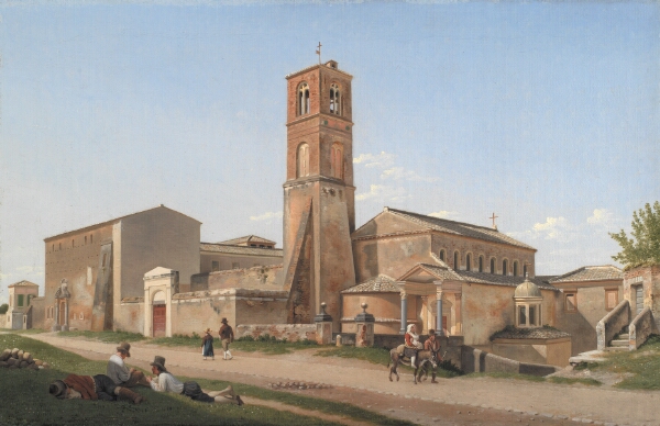 C.W. Eckersberg, Sant' Agnese fuori le mura