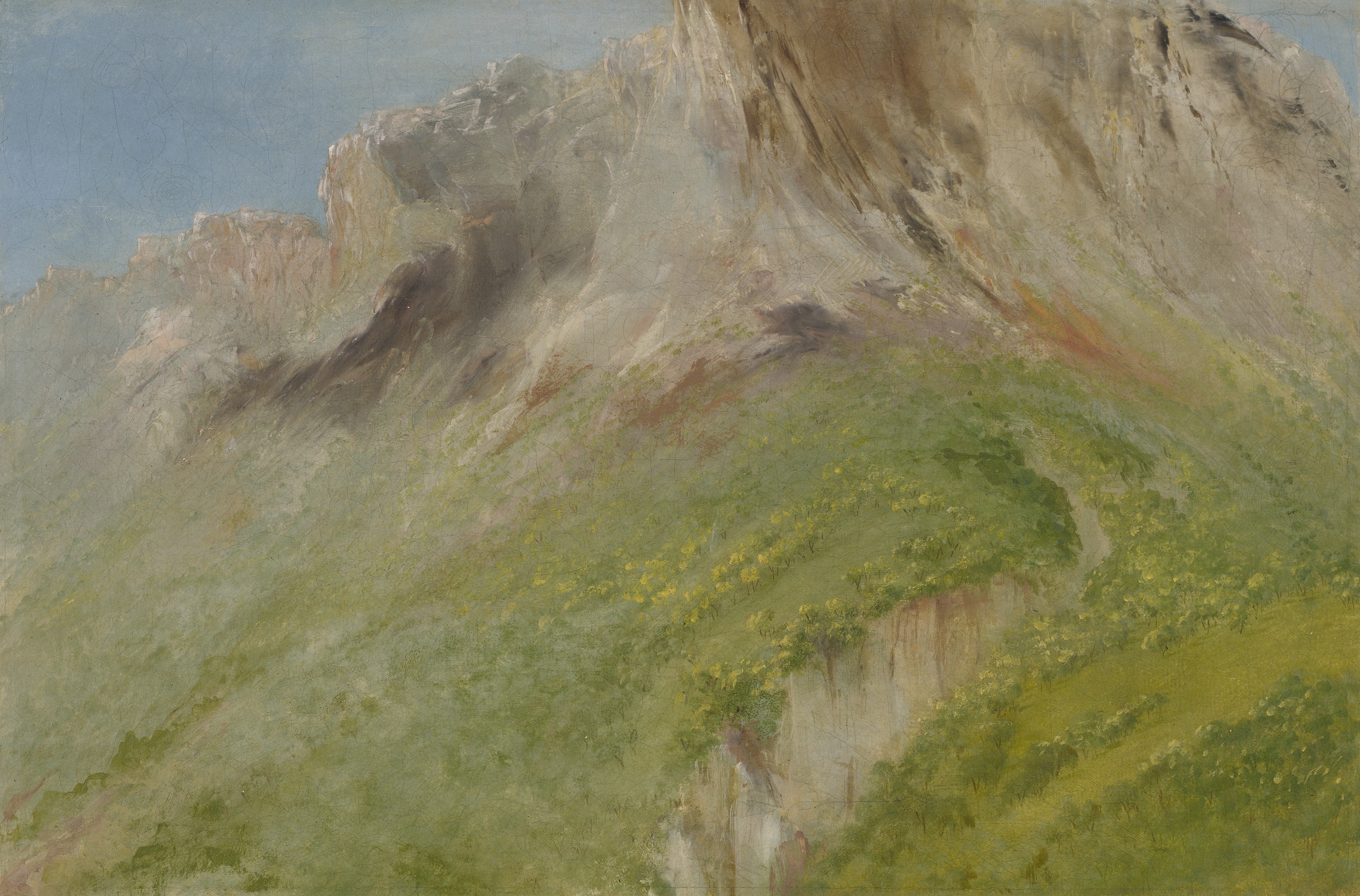 George Catlin, Ta-wa-que-nah, or the Rocky Mountain, Near the Comanche Village