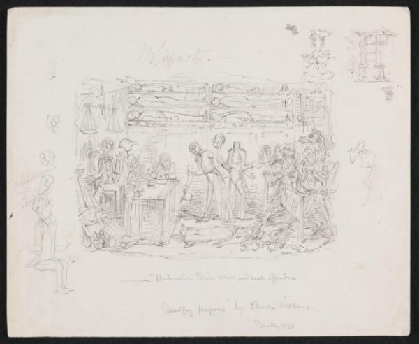 Cruikshank, George, Automaton Police Court and Real Offenders