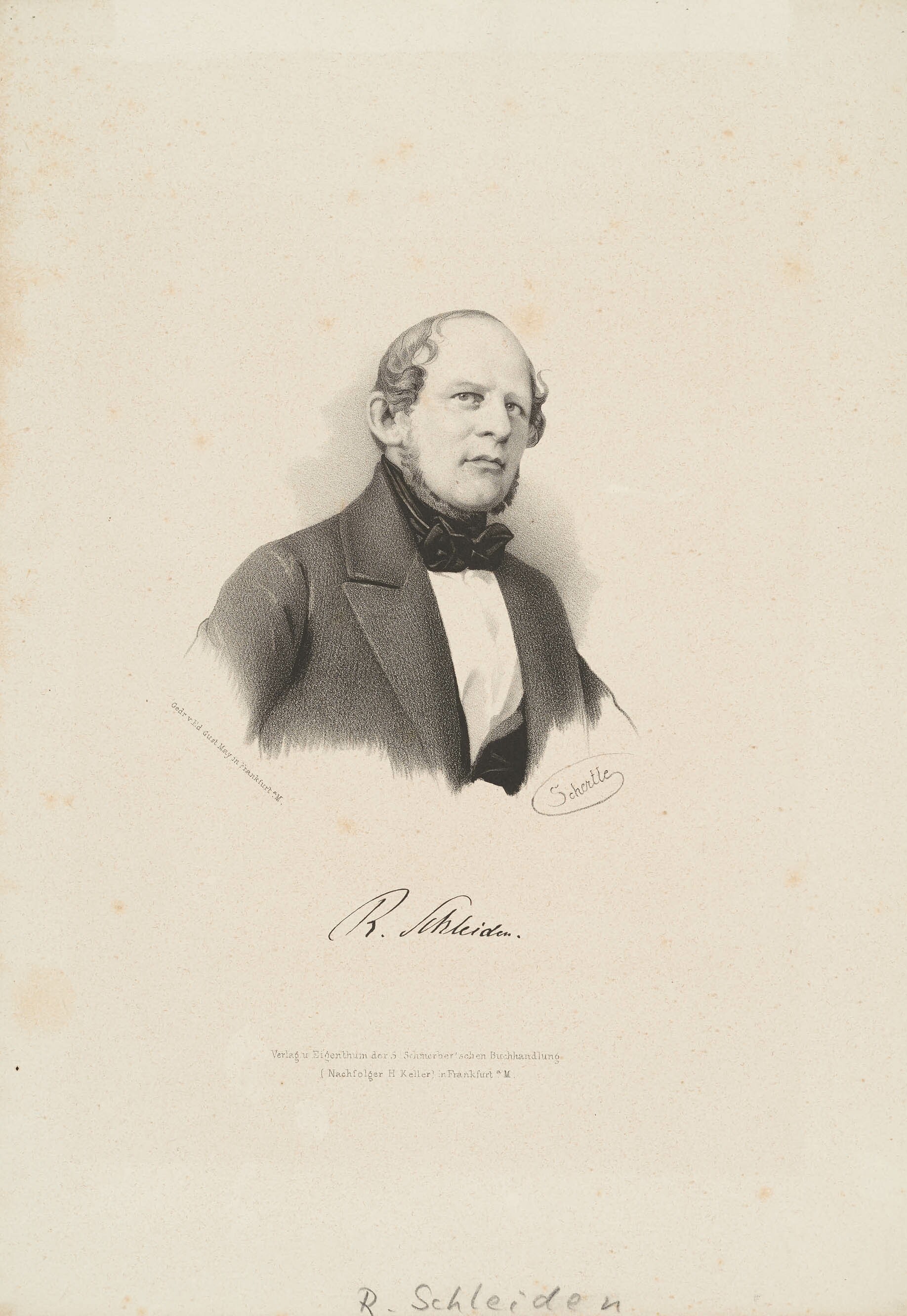 Valentin Schertle, Bildnis Rudolf Schleiden