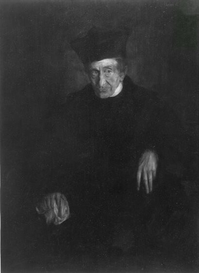 Franz von Lenbach, portrait of Ignaz Hollinger