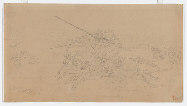 Eugène Delacroix, Fantasia Arabe