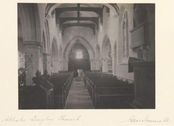 Scamell, George (Mr), National Photographic Record and Survey