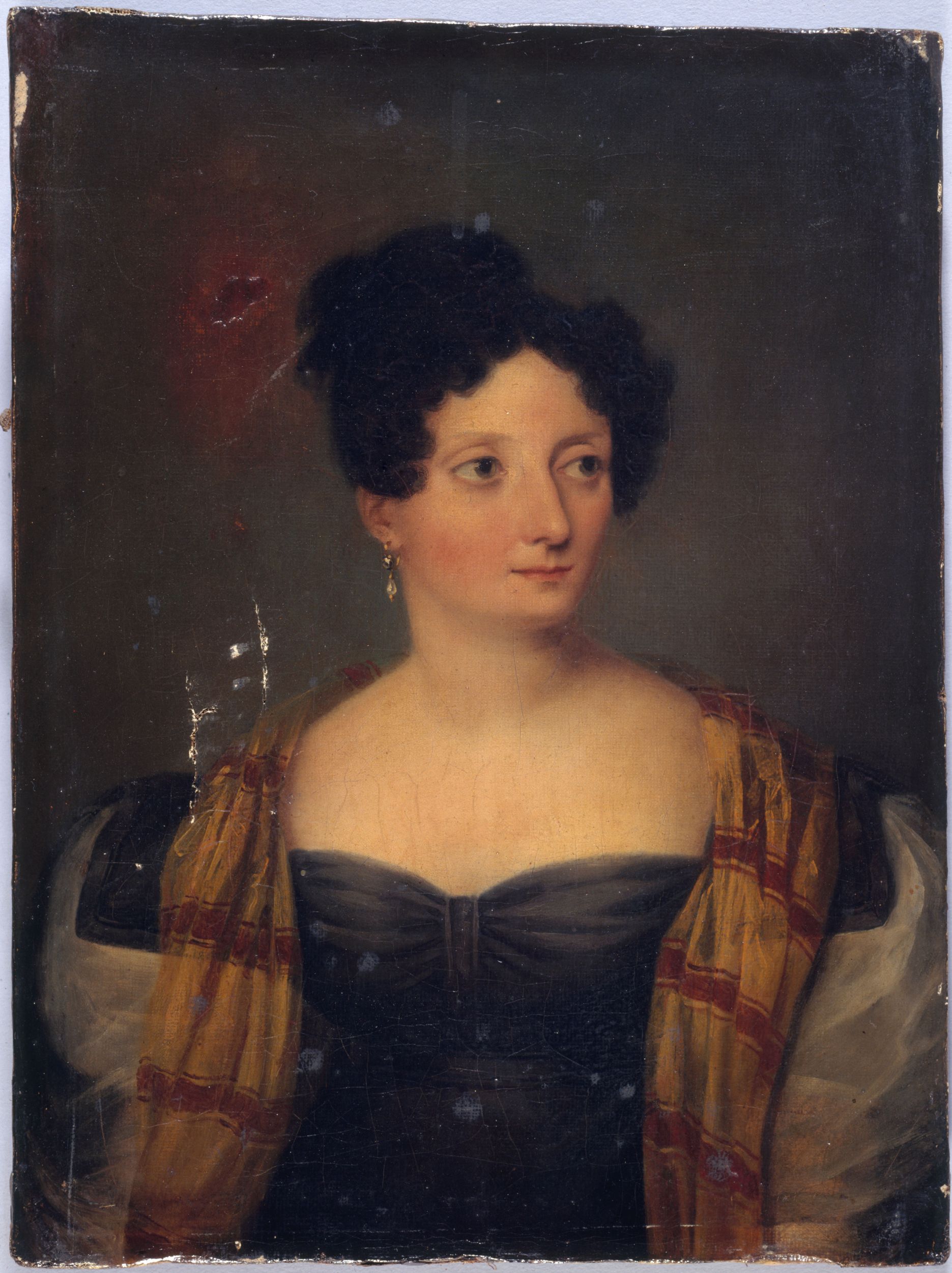 Anonyme, Portrait de femme (époque Restauration).