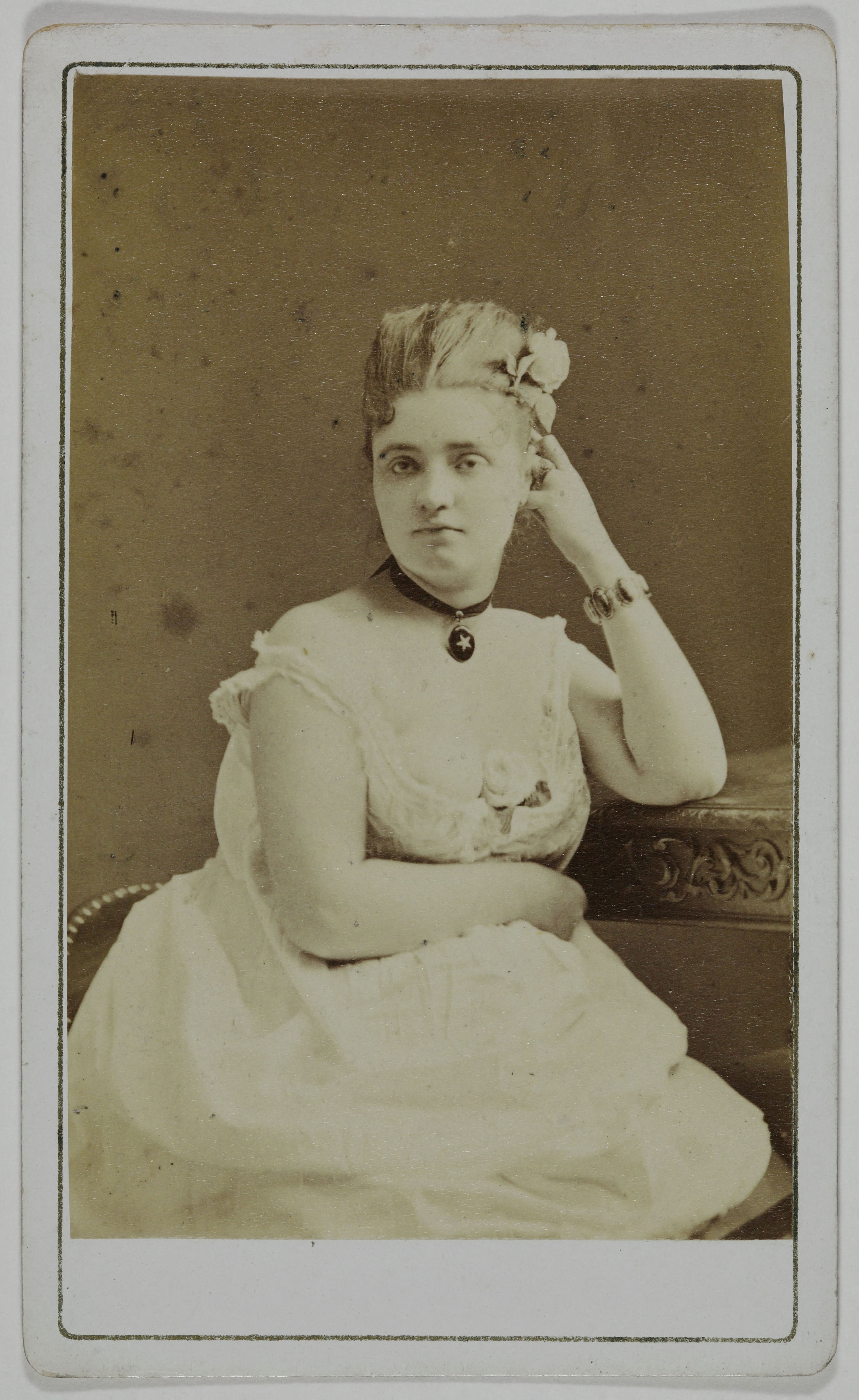 Anonyme, Portrait d'Alice, (actrice)