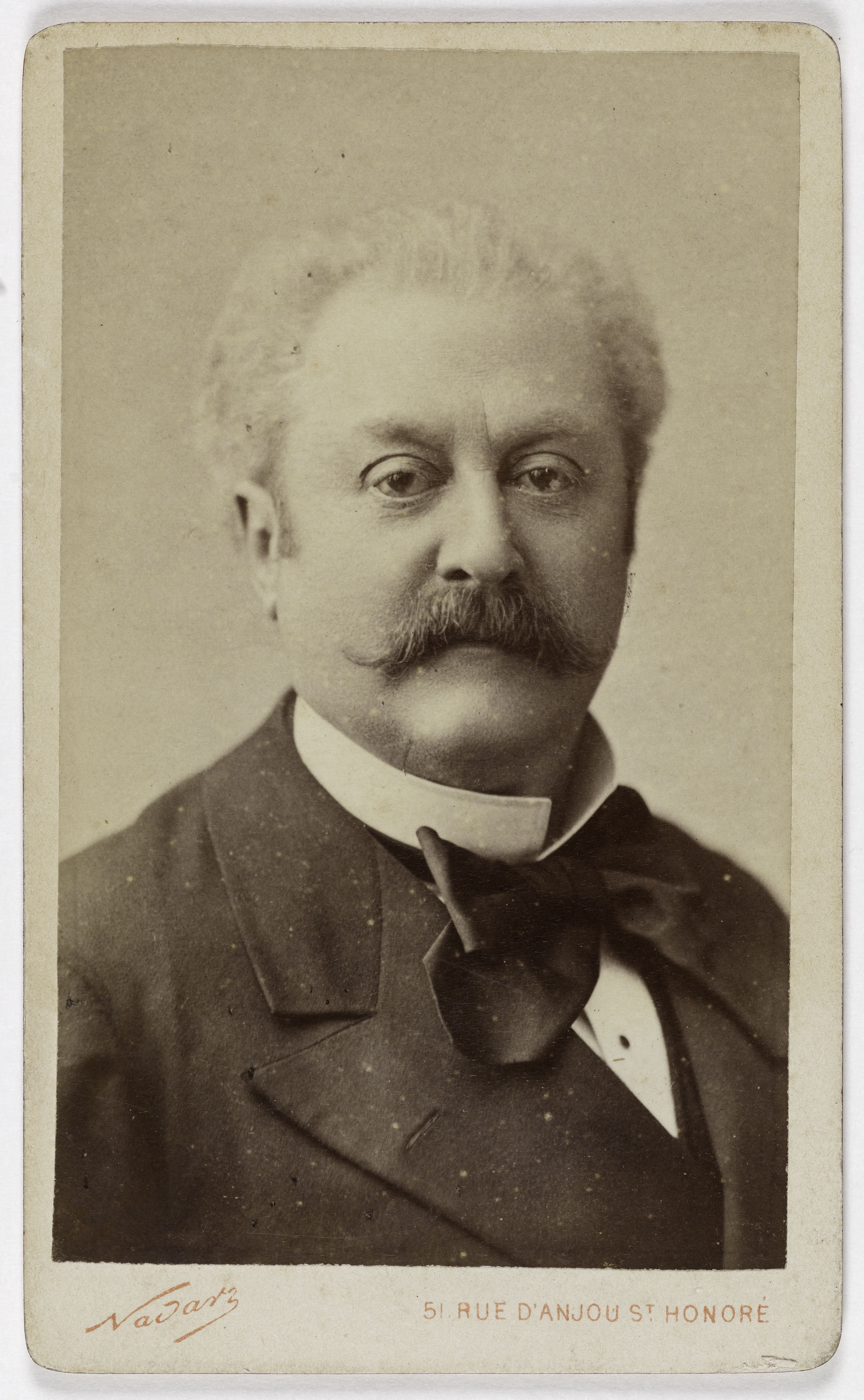 Atelier Nadar, Portrait d'Adolphe Dupuis (1824-1891), (acteur)