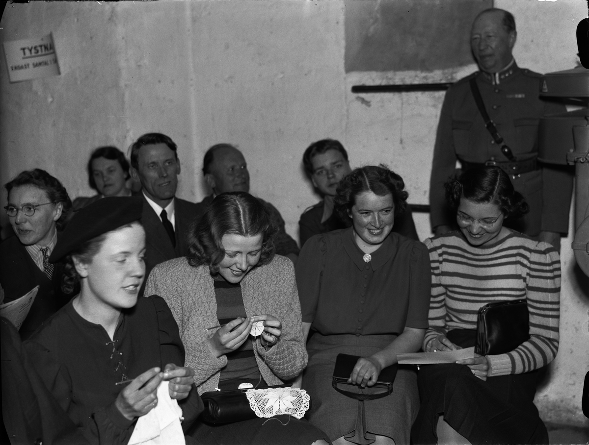 Paul Sandberg, “Protective room practice gave good experiences” - “the mood among the” experimental rabbits “was the best,” Uppsala April 1942
