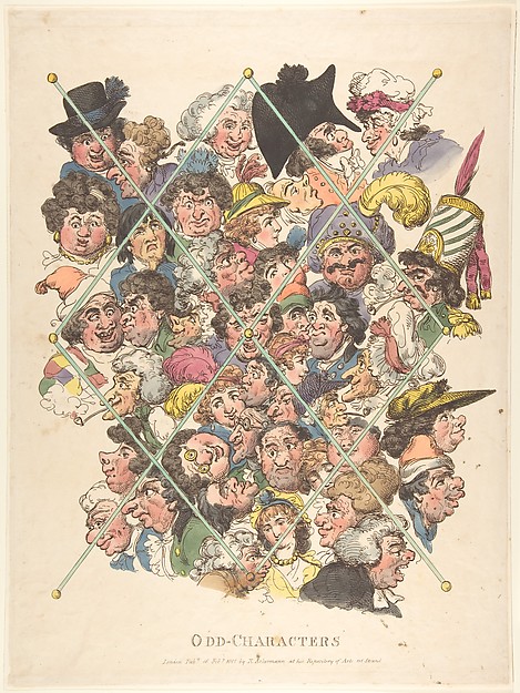 Thomas Rowlandson, Odd Characters