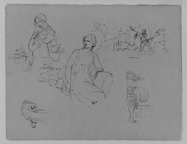 Thomas Sully, (From Sketchbook)