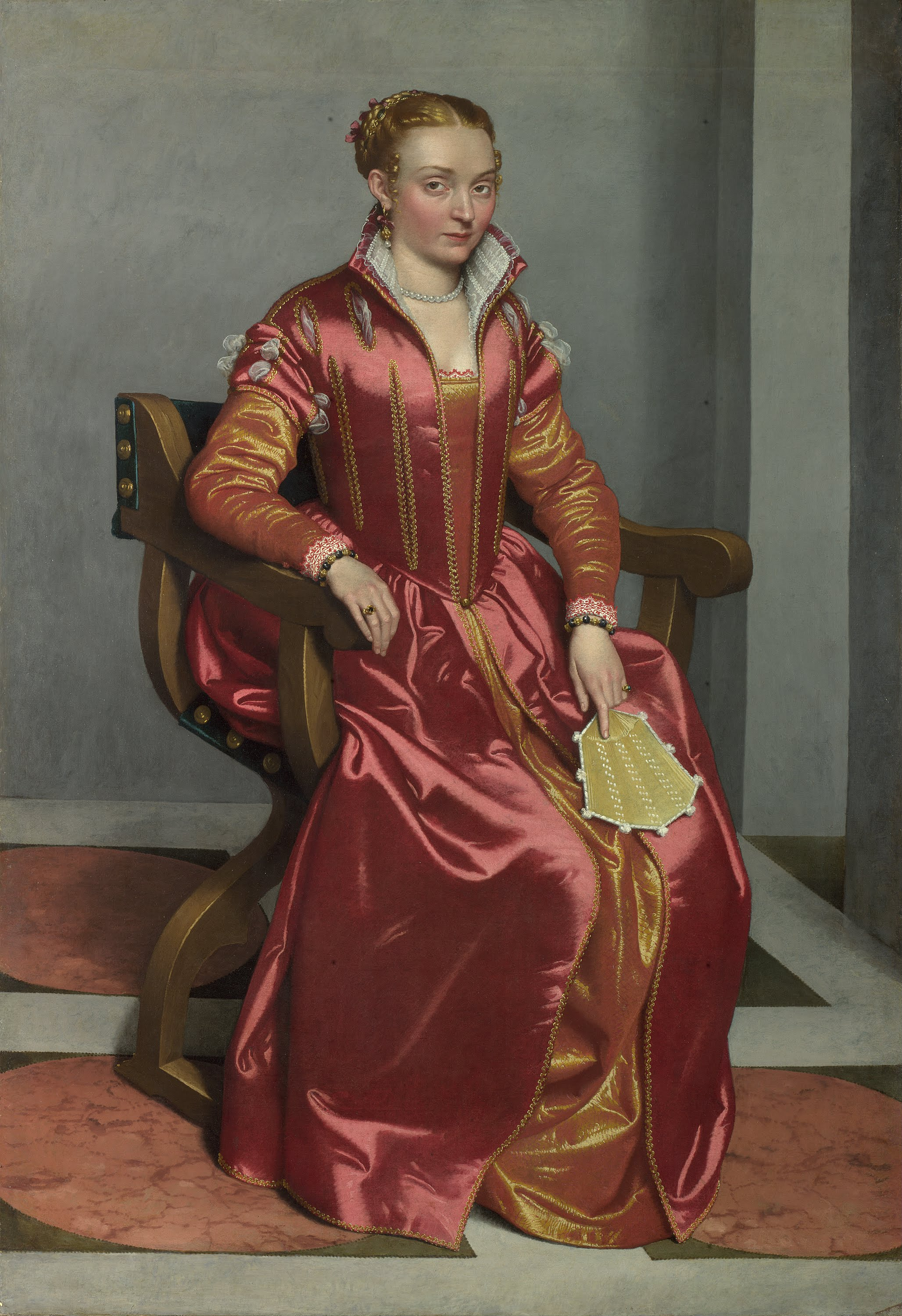 Giovanni Battista Moroni, Portrait of a Lady