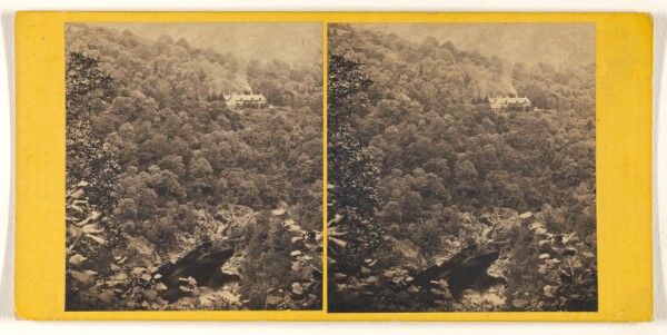 George Washington Wilson, The Soldier's Leap, Killiecrankie.