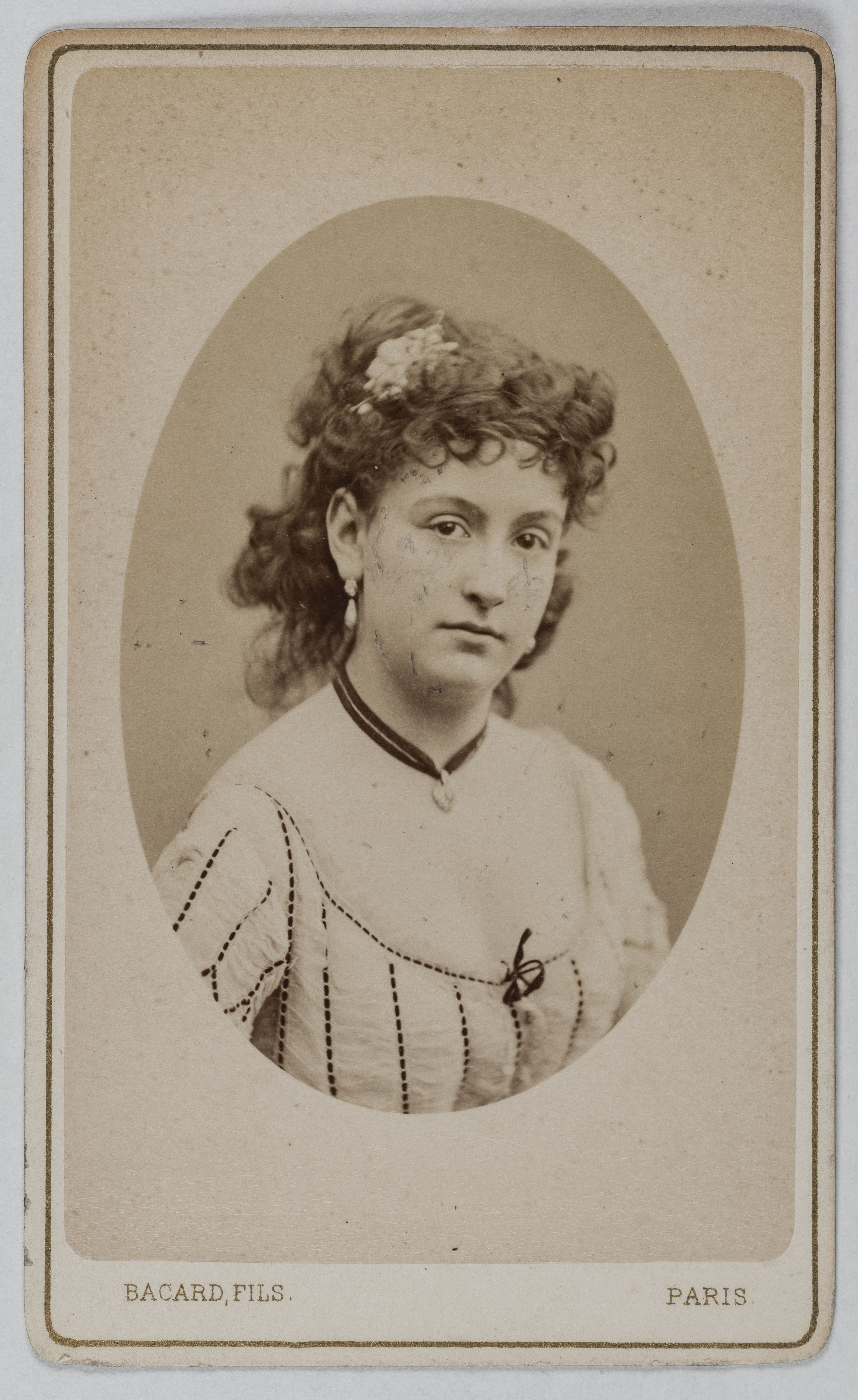 Bacard Fils, Portrait de Jane Eyre, (actrice)