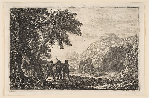 Claude Lorrain (Claude Gellée), Landscape with Brigands