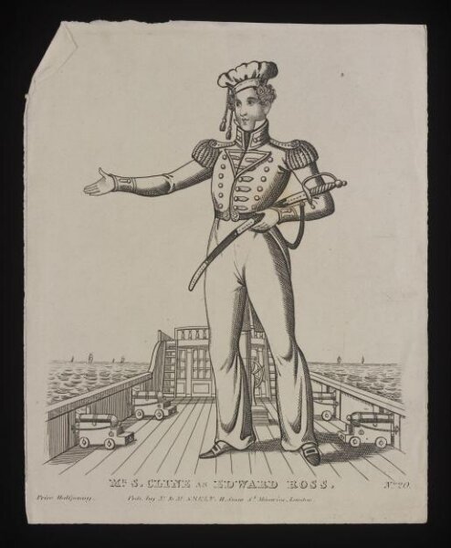 unknown, Mr S. Cline as Edward Ross