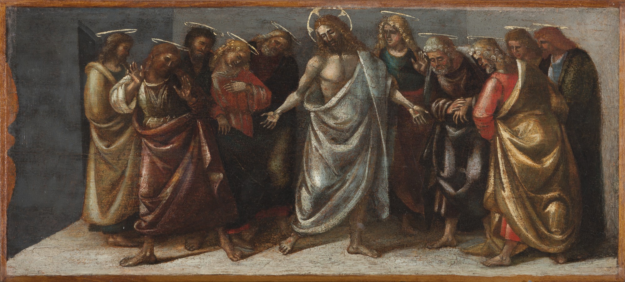 Luca Signorelli, The Resurrected Christ Appearing to His Disciples