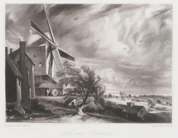 Constable, John RA, Mill near Colchester