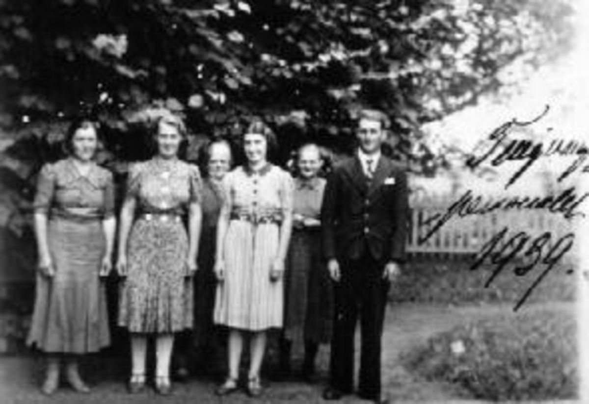 Anno Domkirkeodden, Personalet på Tingvang, Ringsaker i 1939. Ukjente.