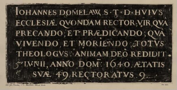 Unknown, John Domelaw S.T.D, rector