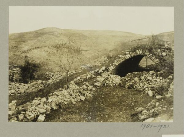 K.A.C. Creswell, Ruins of Burj Bardawil, Yabrud (West Bank)