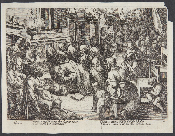 Hendrick Goltzius, Paulus vækker Eutykus til live