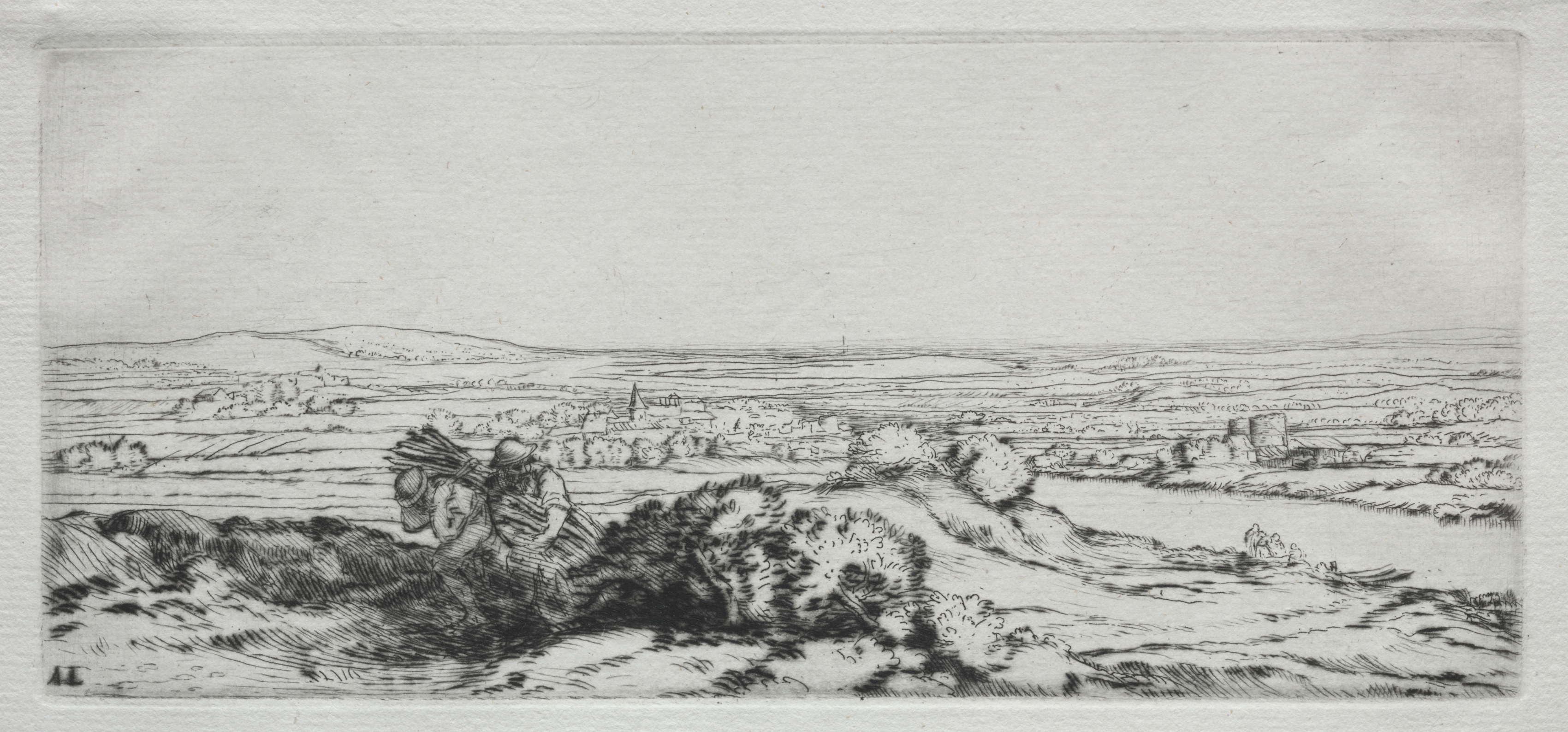 Alphonse Legros, Valley of the Dunes (La Vallee des Dunes)
