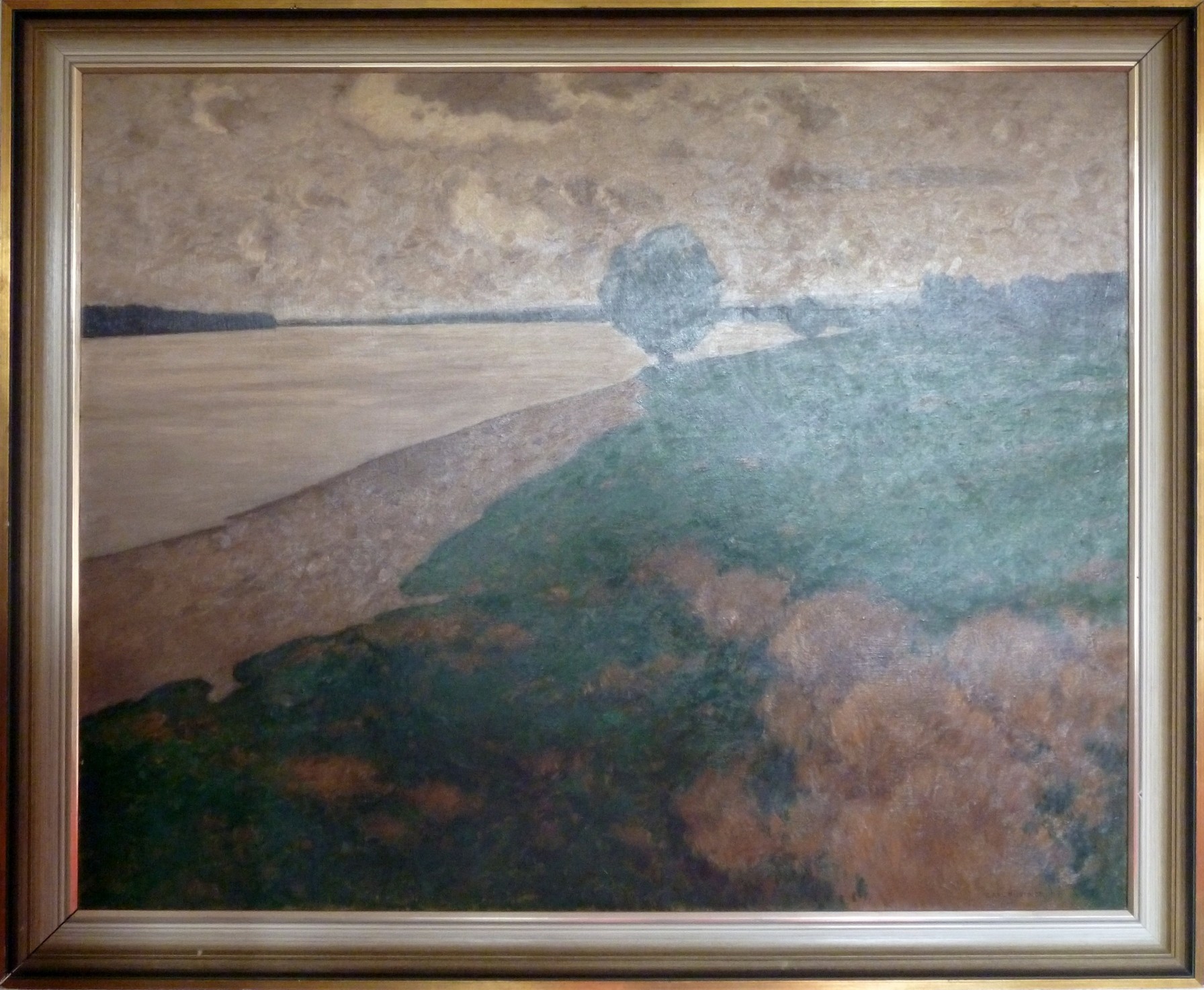 Carl Küstner, Der Rhein bei Guntersblum