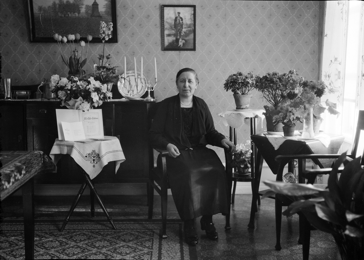 Paul Sandberg, Birthday Portrait - Edla Eriksson, Fyrisdel3, Uppsala