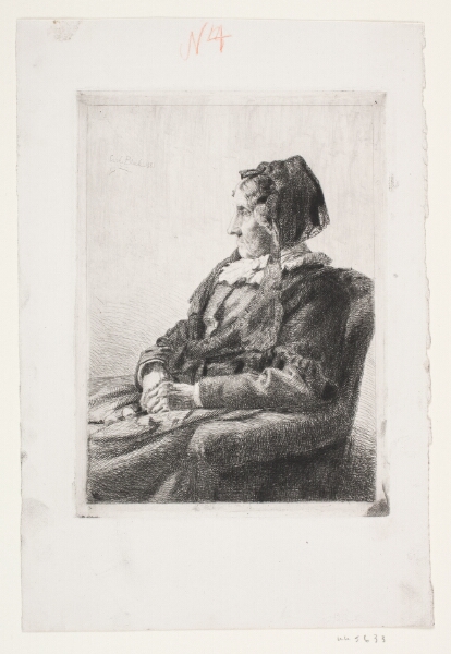 Carl Bloch, Dameportræt