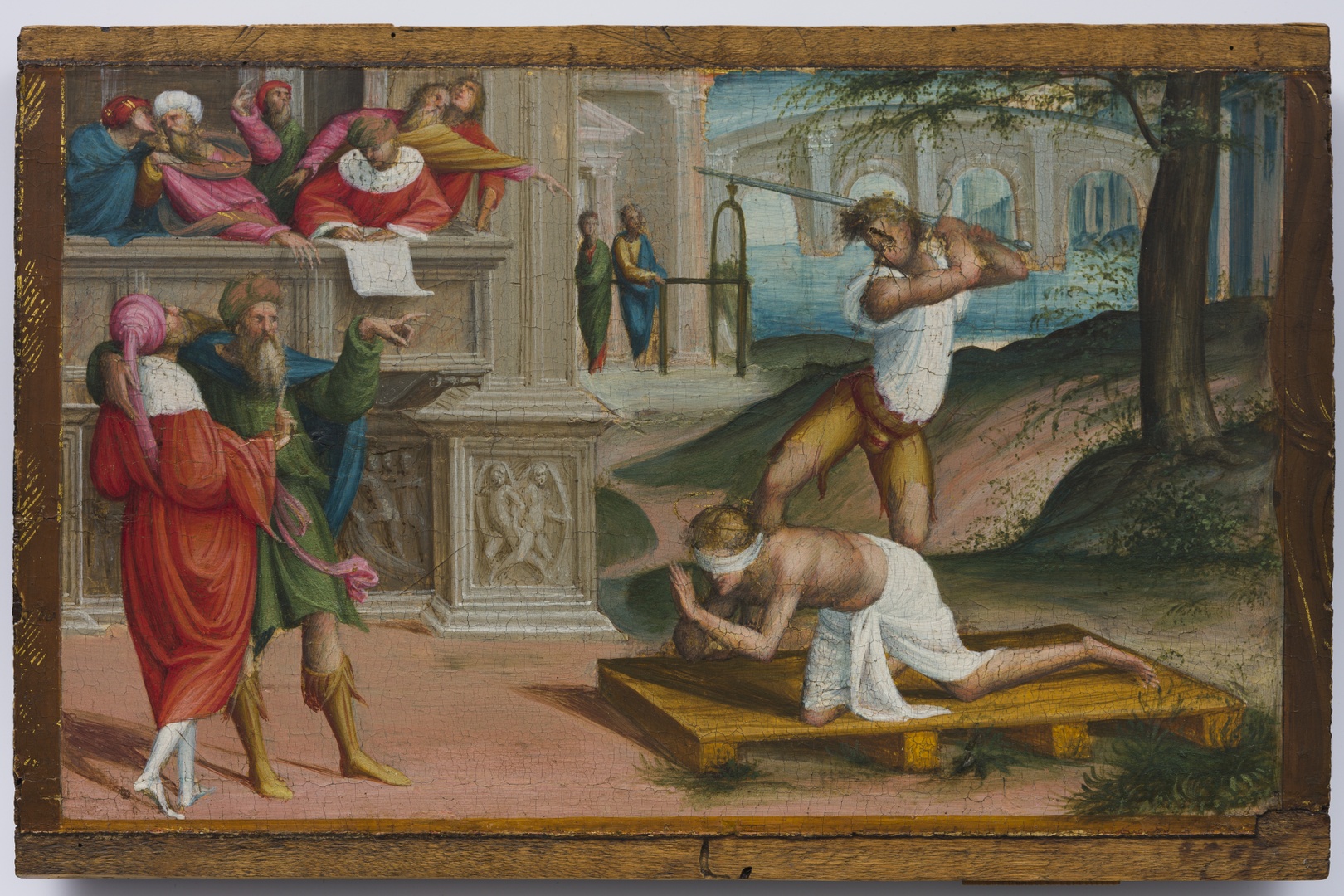 Gaudenzio Ferrari, The beheading of a saint