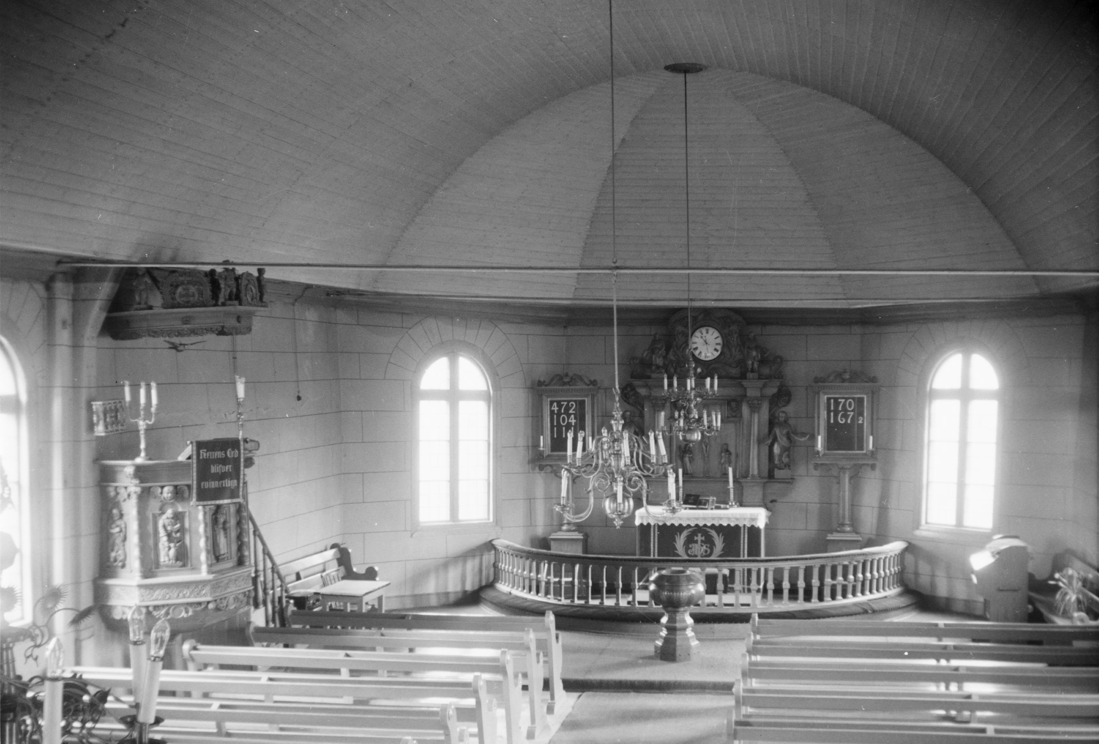 Axel Forssén, Korsberga kyrka
