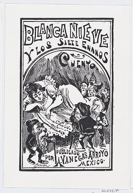 José Guadalupe Posada, Snow White and the Seven Dwarfs