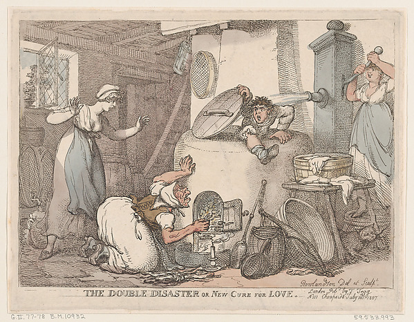 Thomas Rowlandson, The Double Disaster, or New Cure for Love