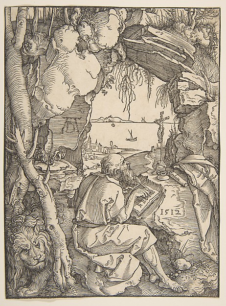 Albrecht Dürer, Saint Jerome in a Cave
