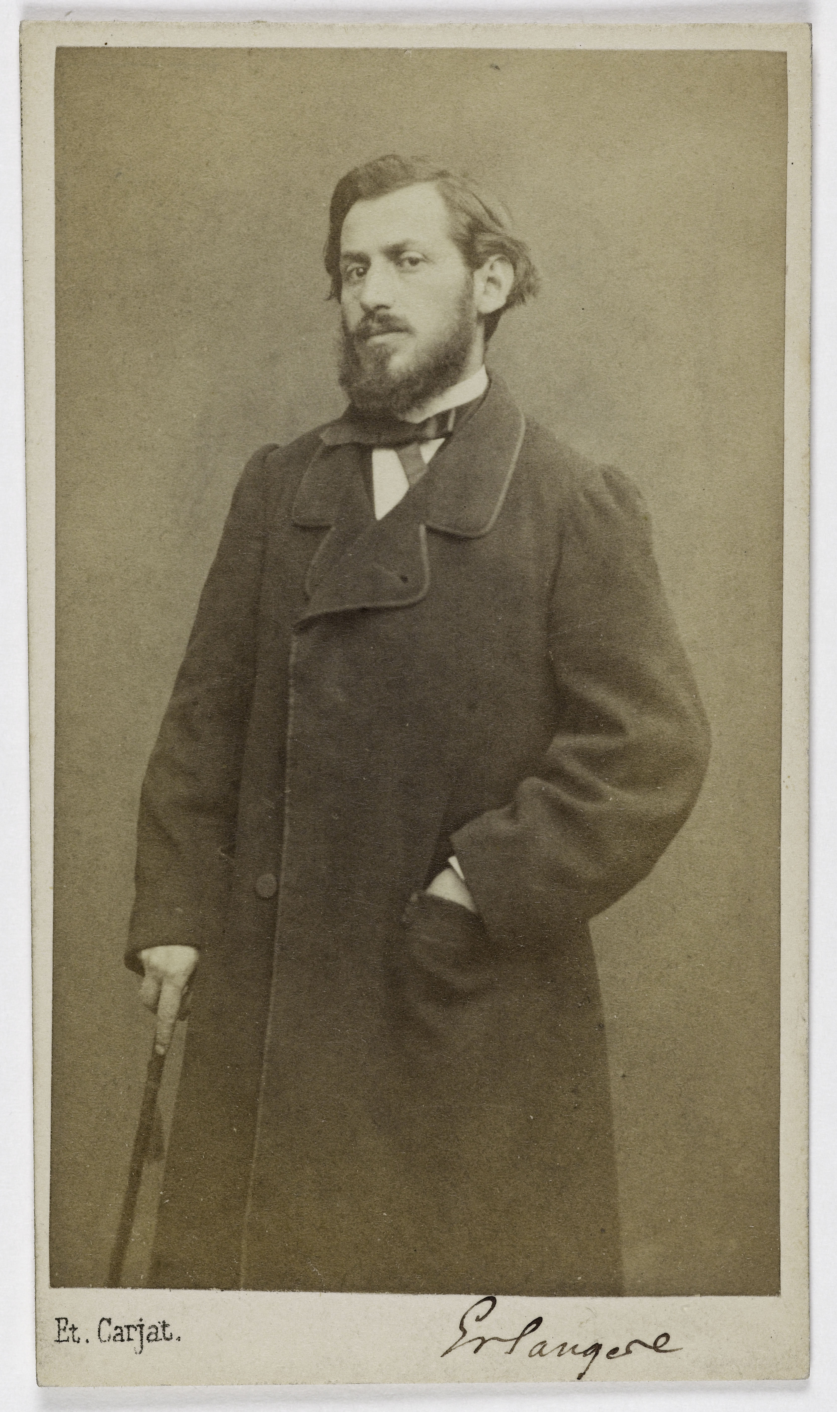 Carjat & Cie, Portrait d'Erlanger (compositeur ?)