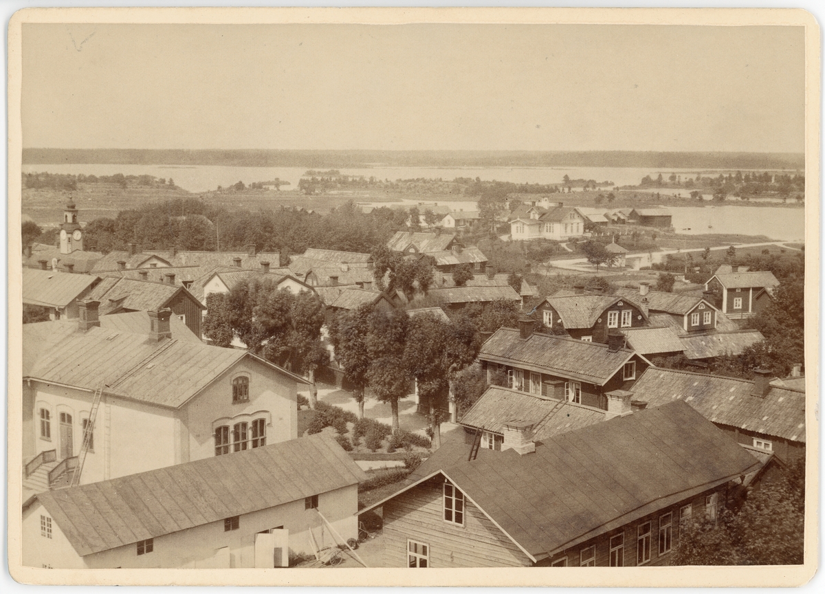 Okänd,, Vy över Östhammar, Uppland