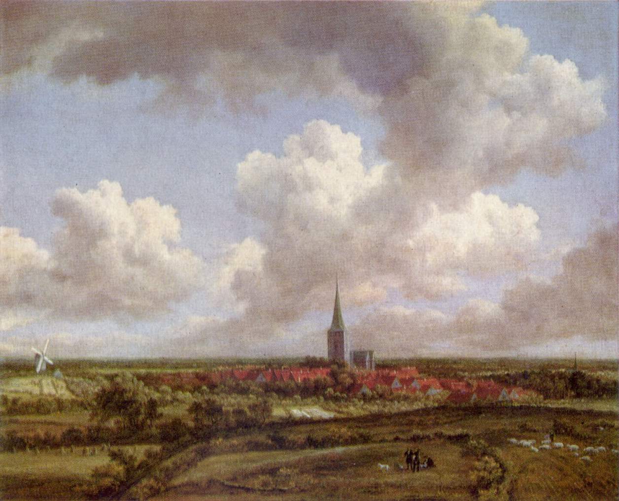Jacob van Ruisdael, Landscape with view of Ootmarsum