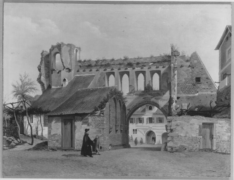 Franz Stöber, Der Rathof in Speyer von Norden