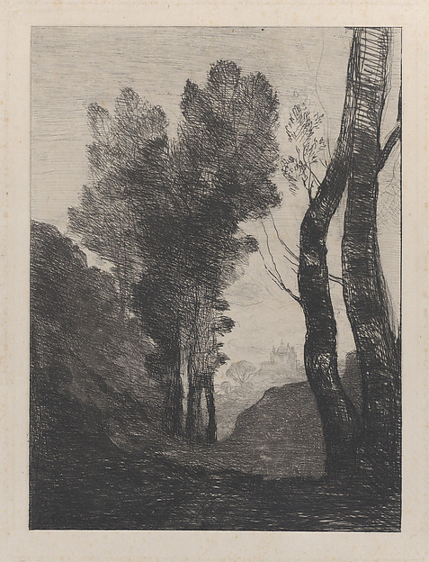 Camille Corot, Environs of Rome