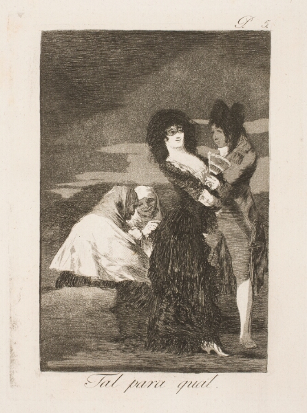 Francisco de Goya, Krage søger mage