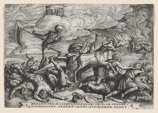 Georg Pencz, The Triumph of Death on Time, from The Triumph of Petrarch