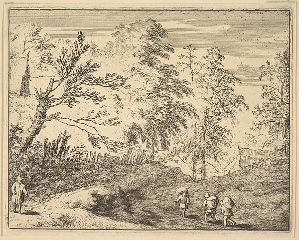Allart van Everdingen, The Three Porters