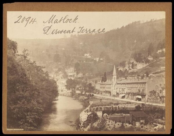 Francis Frith, Matlock.  Derwent Terrace